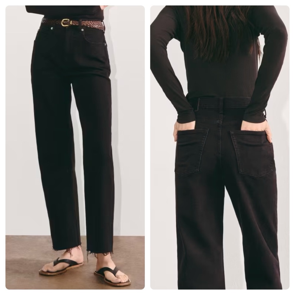 Everlane Women's High Rise Jeans - Black